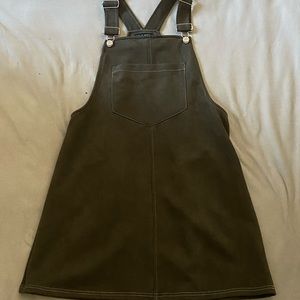 As You Wish, Medium, green overall dress